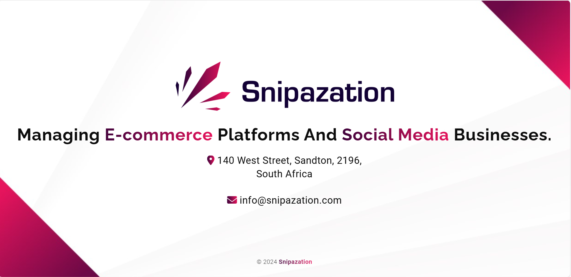 Snipazation Coming Soon Page